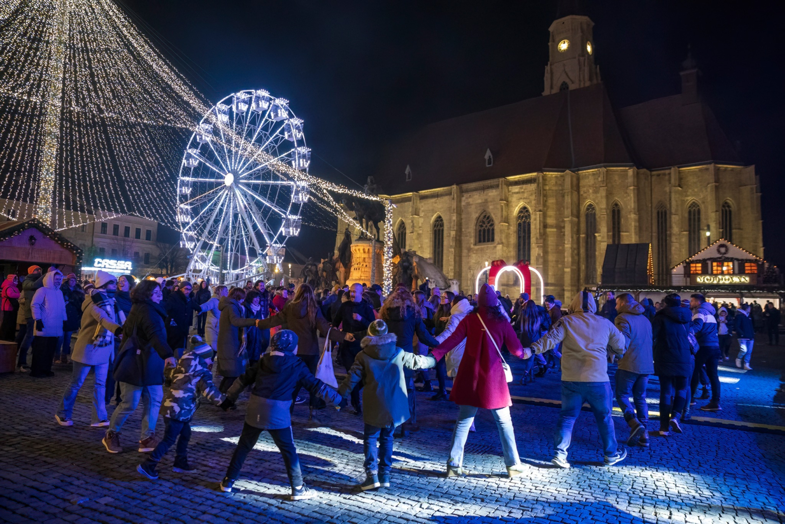 Targul de craciun din Cluj Napoca 